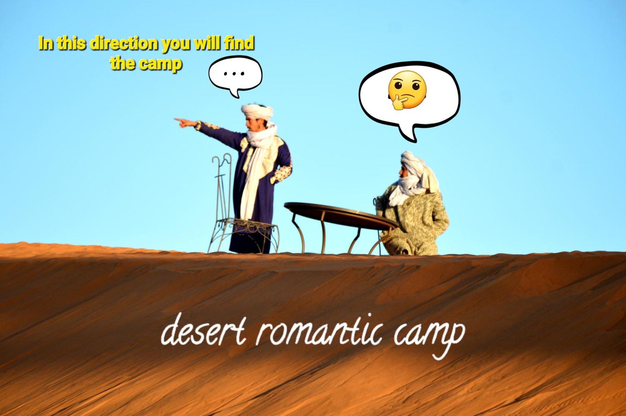 Desert Romantic Camp Merzouga Eksteriør bilde